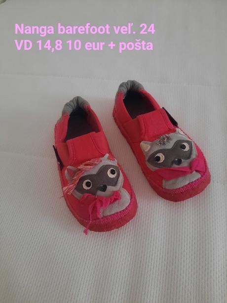 Nanga barefoot veľ. 24, nanga,24