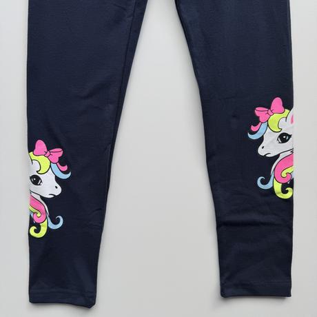 Dievčenské legíny elin tmavomodrá, 128 / 134