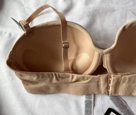 Nová béžová pusu-up podprsenka, 80 b, 80b