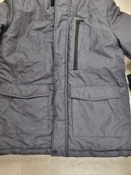 Veľmi teplá zimná parka s kožušinou, primark,158