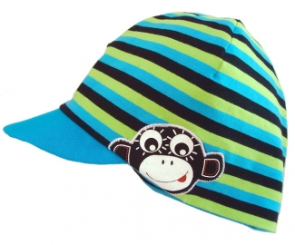 Pinkie čiapka so šiltom strips, pinkie,68 - 140