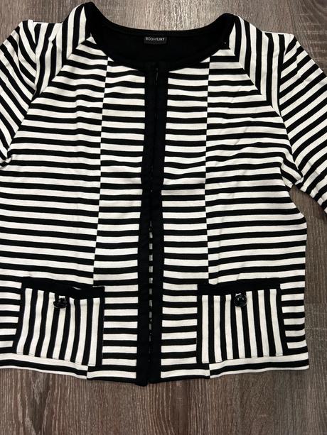 Bodyflirt štylove pasikave sako 40/42, l