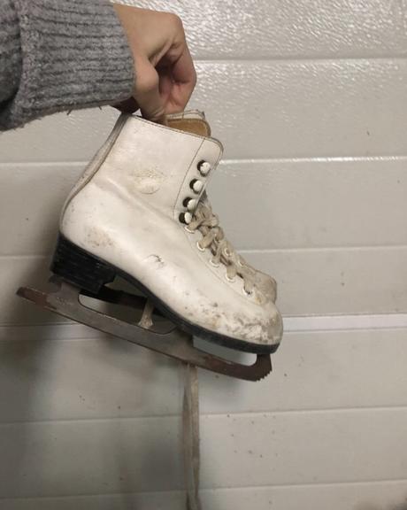 Biele ľadové korčule, botas,30