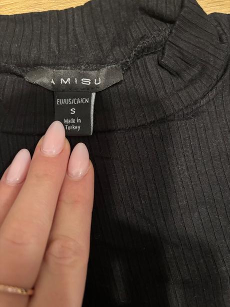 Čierne tricko, amisu,s