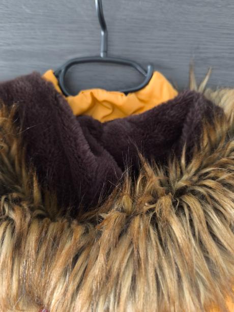 Horčicová teplá vetrovka, f&f,134