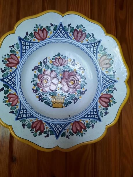 Modranská keramika- taniere 3 druhy, 