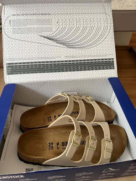 Nové papuče birkenstock s balením, birki,39