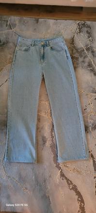 Siroke nohavice s trblietkami č.40, 40