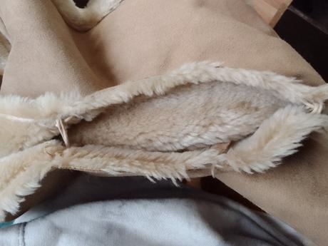 Vesta z brúsenej kože, street one,38