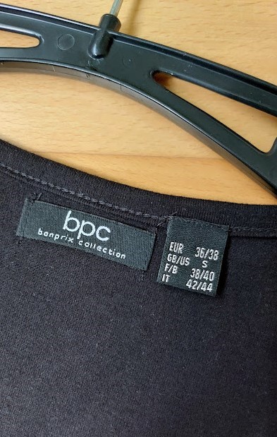 Dlhe asymetricke tricko m/l, bonprix,m