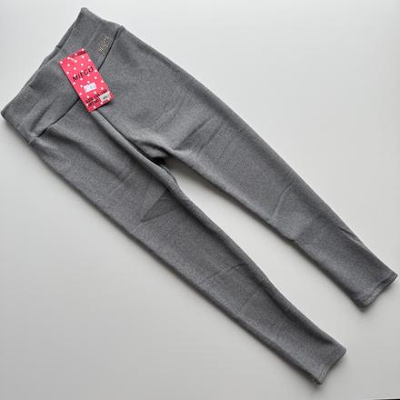 Dievčenské zateplené legíny dorothy sivá, 134 - 164