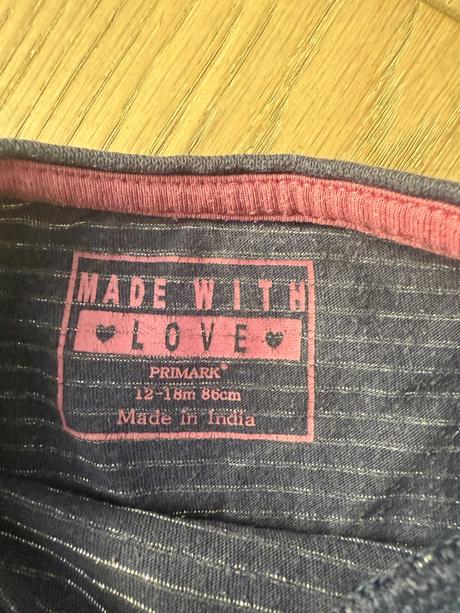 Tričko s volanom, primark,86