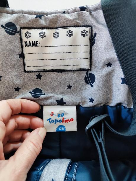 Nohavice do snehu, topolino,128