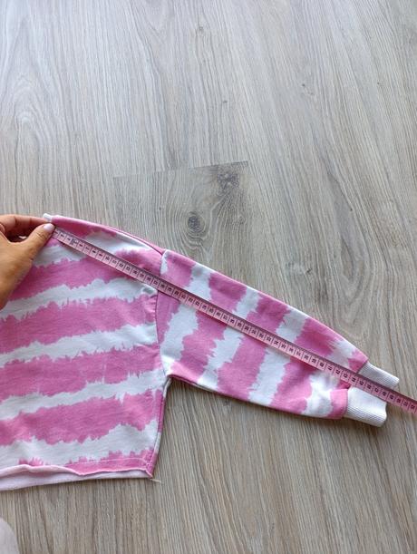 Dievčenská krátka crop mikina, sinsay,116