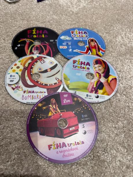 Dvd fíha tralala,
