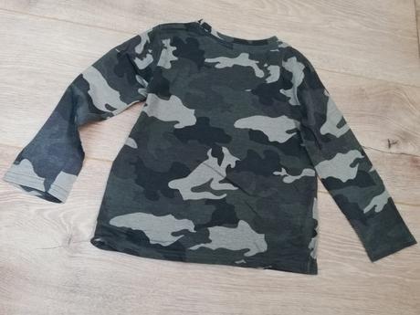 Maskáčové tričko, primark,116