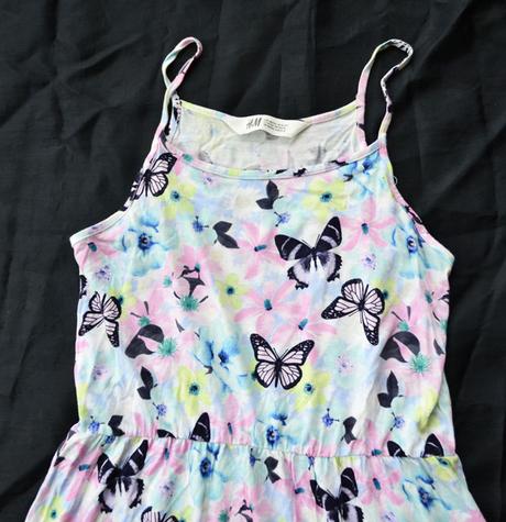 Motýlikové šaty hm v 152, h&m,152