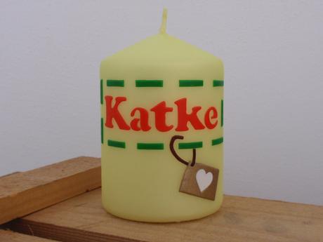 Sviečka s menom,