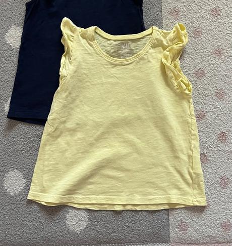 Tricka bez rukavov, h&m,110