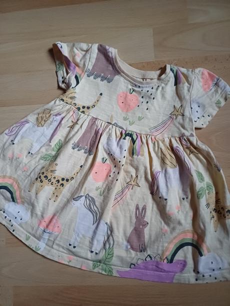 2x letné šatičky v.74/ 6-9mesiacov, f&f,74