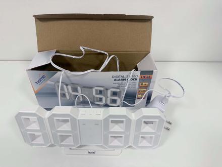 Moderný digitálny 3d led budík a hodiny,