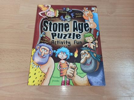 Stone age puzzle activity fun, 