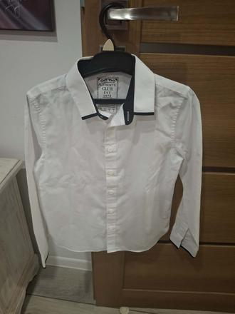 Biela košeľa velkosť 134, 134