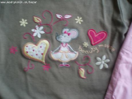 1 x oblečený komletik - kiki - koko 80/86, 86