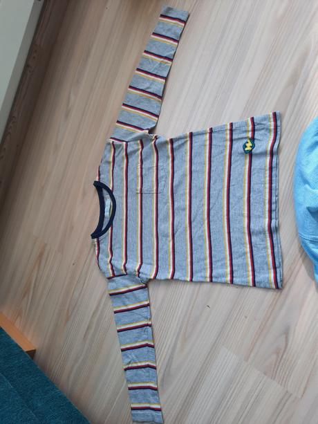 Tricja s dlhym rukavom 2ks, h&m,110