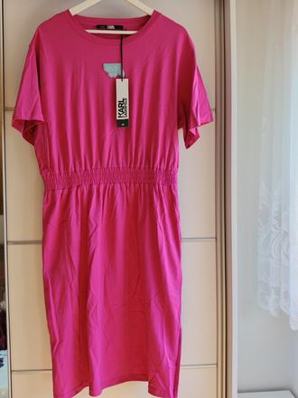 Karl lagerfeld icon originál letné šaty, xl