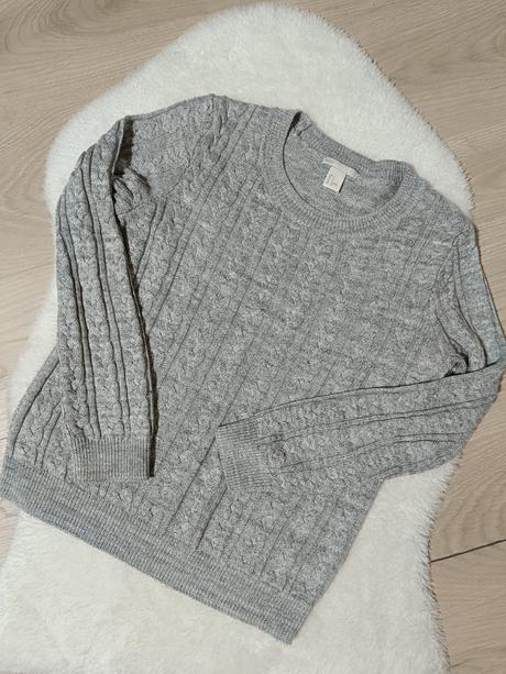 Pekný sveter, h&m,s