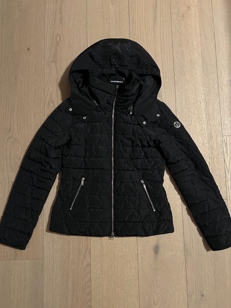 Armani bunda čierna m originál, armani,m