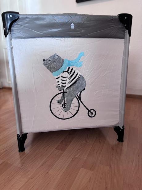 Skladacia cestovná postieľka, šírka (cm): 60,dĺžka (cm): 120