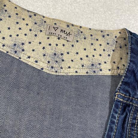 Trendy rifľová vesta next, next,134