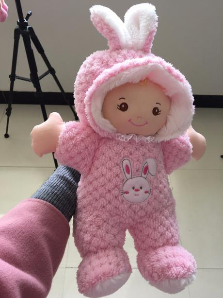 Pink rabbit sleeping dolls az 43cm,