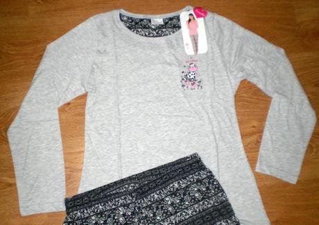 Dámske pyžamo bavlnené s obrázkom, l / m / s / xl / xxl