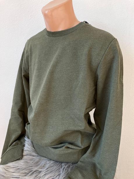 Pánska mikina khaki tenká jack jones (s), s