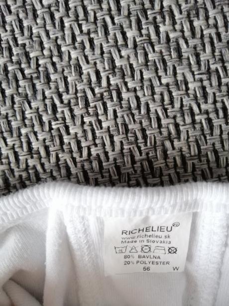 Tričko + čiapka, richelieu,56