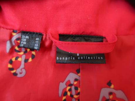 Dámska jarná dlhšia bunda bonprix veľkosť 46 + 48, bonprix,46