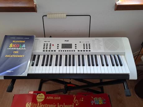 Keyboard fox ark-168 s prislušenstvom, 