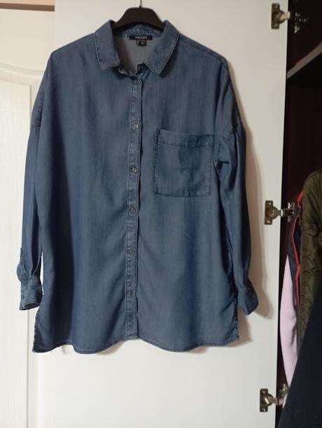 Riflová košeľa, esmara,40