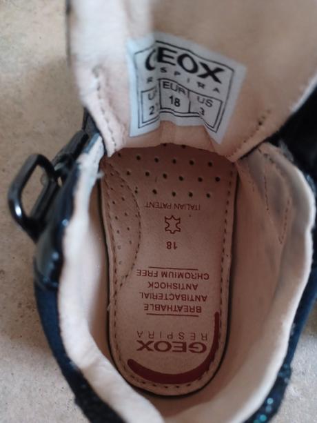 Kvalitné celokožené topánočky geox, geox,18