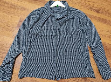 Blúzka oversize, benetton,s