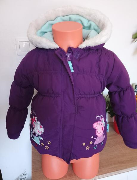 Zimná bunda v.2-3r peppa pig, 98