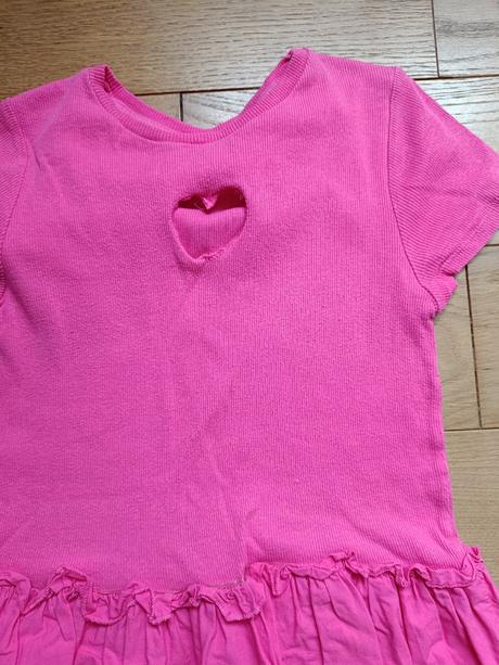 Šaty so srdiečkom, pepco,164