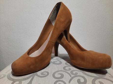 Semišové lodičky, f&f,40