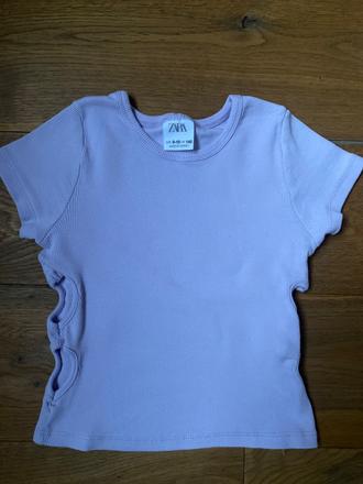 Bledofialkove tricko, zara,140