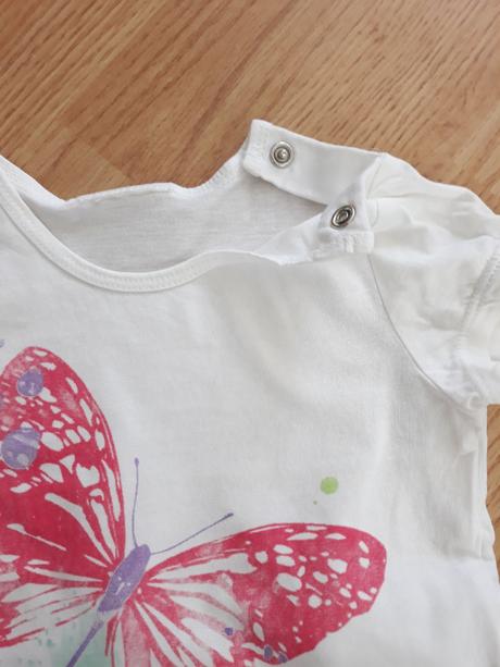 Tričko s trojštvrťovými legínami, h&m,74