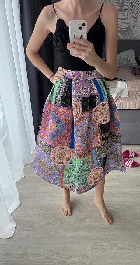 Midi spolocenska sukna, 34 - xs