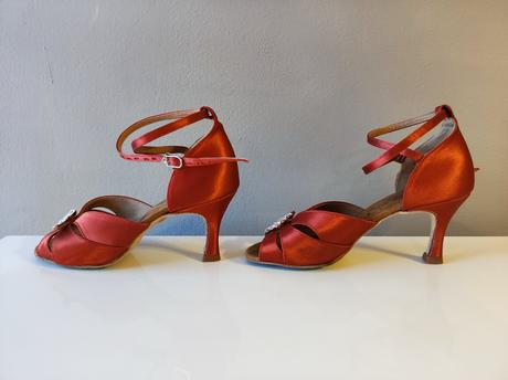 Hnedé topánky na spoločenský tanec 37 1/2, 37